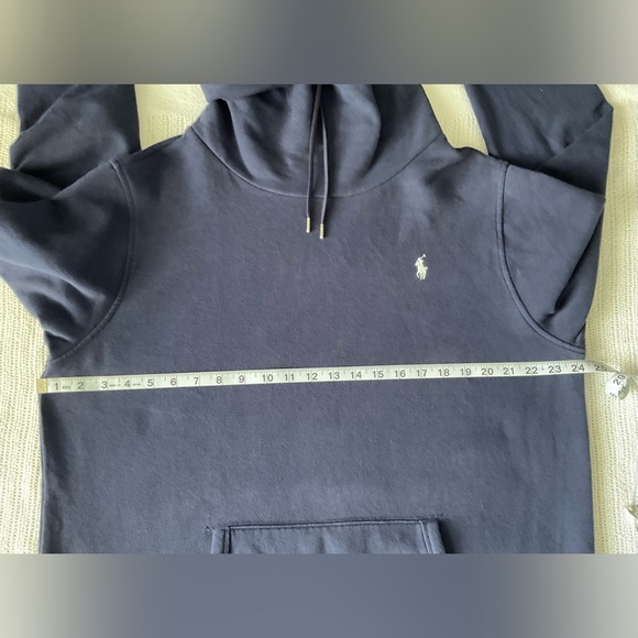 Ralph Lauren Navy Blue Hoodie - Picture 7 of 8